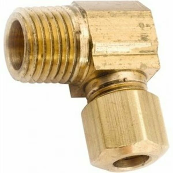 ELBOW YELLOW BRASS 3/16 IN X 1/8 IN, Anderson Metals, Mfr#: 750069-0302